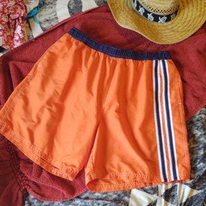 Talos Orange Swim Trunks XLg